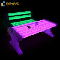 2019 NEW LED Garden Bench New design waterproof growing LED bench