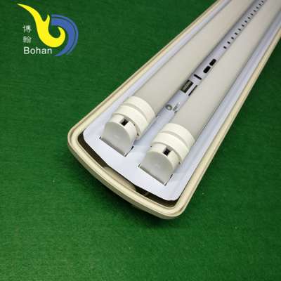 Industrial explosion proof ip65 waterproof led fluorescent 2 lamp 4ft tube light