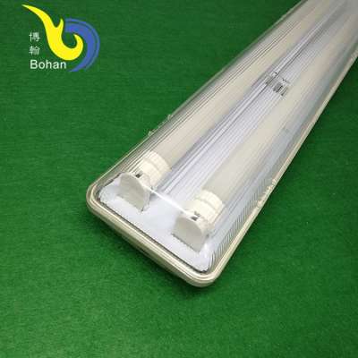 IP65 T8 waterproof lighting fixture 4ft 2*18w led tube lights fixture